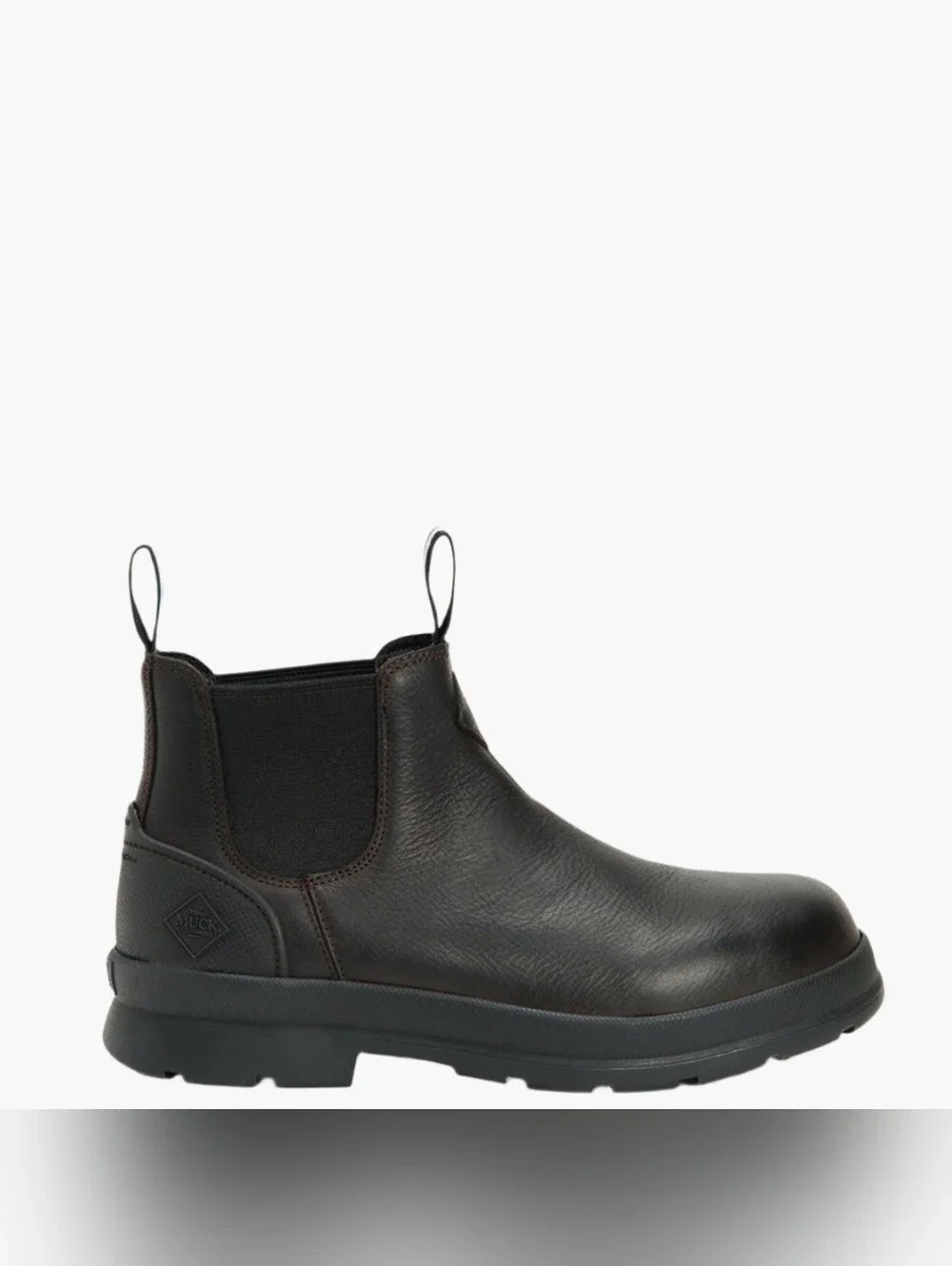 MUCK Men's Chore Farm Chelsea Leather Boot - Dark Brown SIZE 9.5